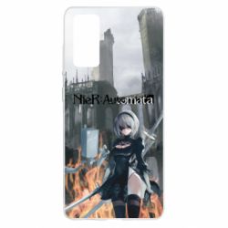 Чехол для Samsung S20 FE Nier Automata 2B - PrintSalon
