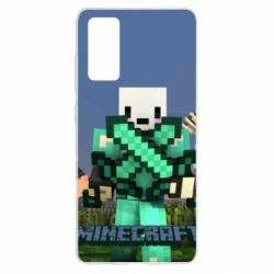 Чехол для Samsung S20 FE Novaskin Minecraft - PrintSalon