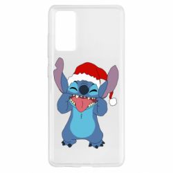 Чехол для Samsung S20 FE Новогодний Стич - PrintSalon