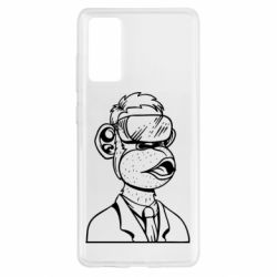 Чехол для Samsung S20 FE Обезьяна в виртуальных очках - PrintSalon