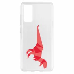 Чехол для Samsung S20 FE Origami dinosaur - PrintSalon