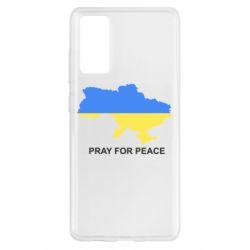 Чехол для Samsung S20 FE Pray for peace - PrintSalon
