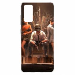 Чехол для Samsung S20 FE Pubg on the throne - PrintSalon