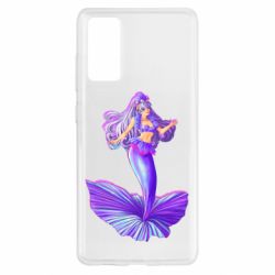 Чехол для Samsung S20 FE Purple Mermaid Barbie - PrintSalon