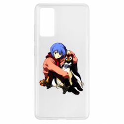 Чехол для Samsung S20 FE Rei Ayanami and Pen Pen - PrintSalon