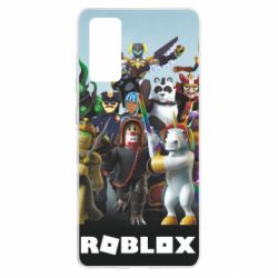 Чехол для Samsung S20 FE Roblox персонажи - PrintSalon