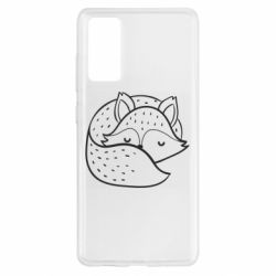 Чехол для Samsung S20 FE Sleeping fox - PrintSalon