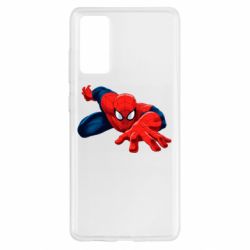Чехол для Samsung S20 FE Spiderman and jump - PrintSalon