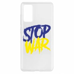 Чехол для Samsung S20 FE Stop this war - PrintSalon