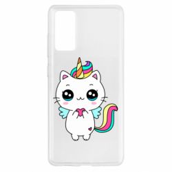 Чехол для Samsung S20 FE The cat is unicorn - PrintSalon