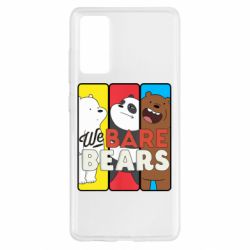 Чехол для Samsung S20 FE We bare bears collage - PrintSalon