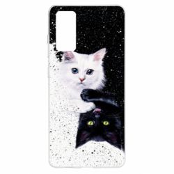 Чехол для Samsung S20 FE Yin and Yang cats - PrintSalon