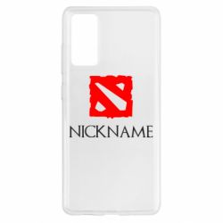 Чехол для Samsung S20 FE Your nickname Dota2 - PrintSalon