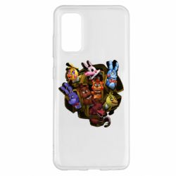 Чехол для Samsung S20 Five Nights At Freddy's monsters-PrintSalon Чехол для Samsung S20 Five Nights At Freddy's monsters