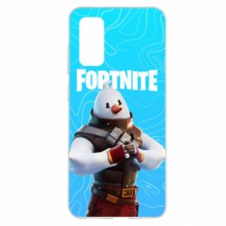 Чехол для Samsung S20 Fortnite Snowman - PrintSalon