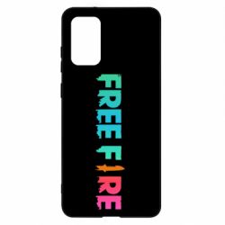 Чехол для Samsung S20+ Free fire gradient logo - PrintSalon