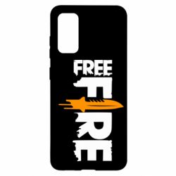 Чохол для Samsung S20 Free Fire vertical logo - PrintSalon