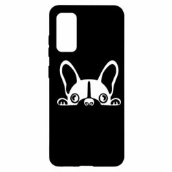 Чехол для Samsung S20 French Bulldog Puppy-PrintSalon Чехол для Samsung S20 French Bulldog Puppy