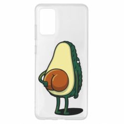 Чехол для Samsung S20+ Funny avocado - PrintSalon