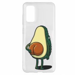 Чехол для Samsung S20 Funny avocado