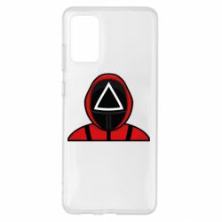 Чехол для Samsung S20+ Игра в кальмара Soldier - PrintSalon