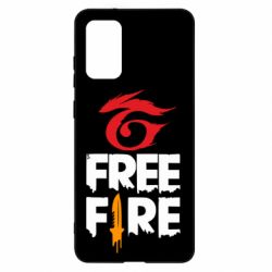 Чохол для Samsung S20+ Garena and Free Fire logo - PrintSalon