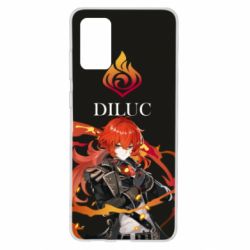 Чохол для Samsung S20+ Genshin Impact Diluc - PrintSalon