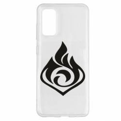 Чехол для Samsung S20 Genshin Impact Pyro - PrintSalon