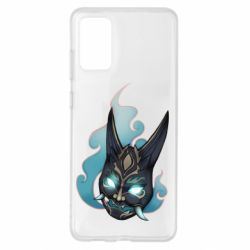 Чехол для Samsung S20+ Genshin Impact Xiao's mask-PrintSalon Чехол для Samsung S20+ Genshin Impact Xiao's mask