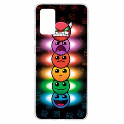 Чохол для Samsung S20+ Geometry Dash Levels - PrintSalon