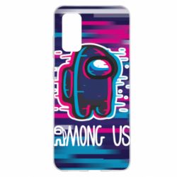 Чехол для Samsung S20 Glitch Among Us - PrintSalon