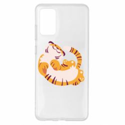 Чехол для Samsung S20+ Happy tiger - PrintSalon
