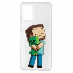 Чохол для Samsung S20+ Heroes from Minecraft - PrintSalon