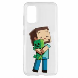Чохол для Samsung S20 Heroes from Minecraft - PrintSalon