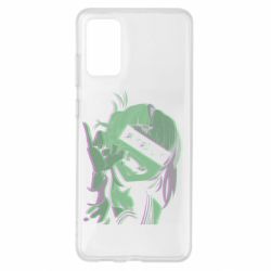 Чехол для Samsung S20+ Himiko Toga glitch - PrintSalon