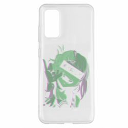 Чехол для Samsung S20 Himiko Toga glitch - PrintSalon