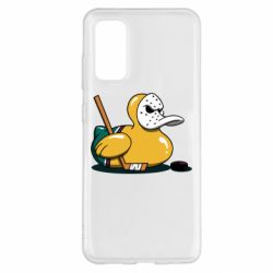 Чехол для Samsung S20 Hockey duck - PrintSalon