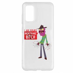 Чехол для Samsung S20 I am yours nightmare BITCH - PrintSalon