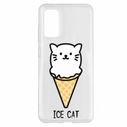 Чехол для Samsung S20 Ice Cat - PrintSalon