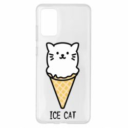 Чехол для Samsung S20+ Ice Cat - PrintSalon