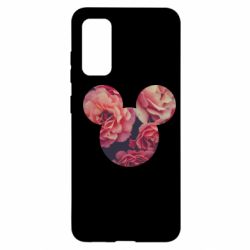 Чехол для Samsung S20 Inner world flowers mickey mouse - PrintSalon