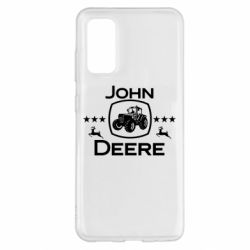 Чехол для Samsung S20 John Deere and tractor fanArt - PrintSalon