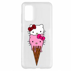 Чехол для Samsung S20 Kitty ice cream - PrintSalon