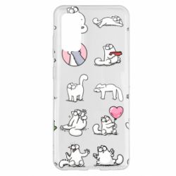 Чохол для Samsung S20 Кот Саймона емоції - PrintSalon