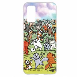Чохол для Samsung S20 Коти танцюють - PrintSalon