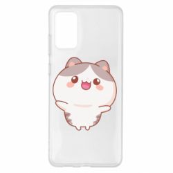 Чехол для Samsung S20+ Котик обнимает тебя - PrintSalon