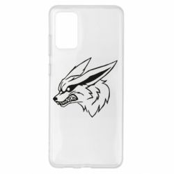 Чехол для Samsung S20+ Kurama line art - PrintSalon