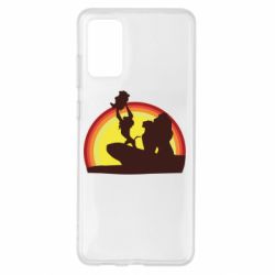 Чохол для Samsung S20+ Lion king silhouette - PrintSalon
