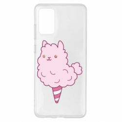 Чехол для Samsung S20+ Llama Ice Cream - PrintSalon