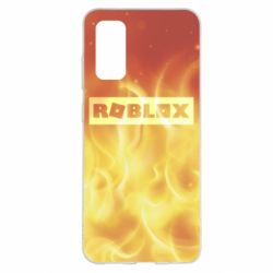 Чохол для Samsung S20 Logo and fire - PrintSalon